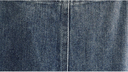 Hip Sister Clash-colored Shoulder Strap Jeans Overalls