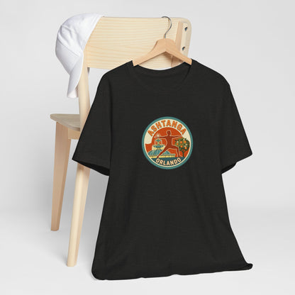 Ashtanga Orlando Yoga T-Shirt — Retro Orlando Studio Tee