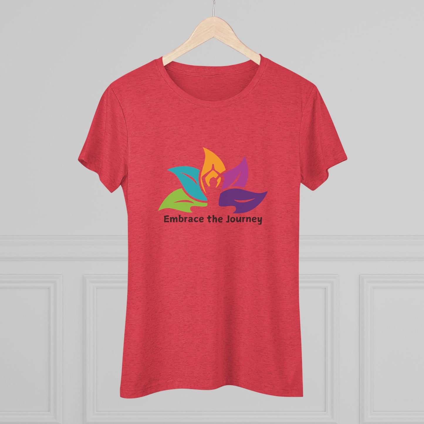 Embrace the Journey Women's Triblend Tee: Your New Go-To for Mindful Living