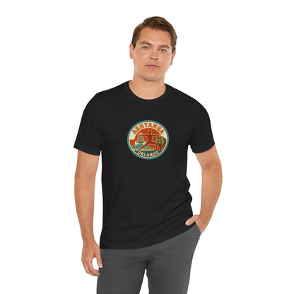 Ashtanga Orlando Yoga T-Shirt — Retro Orlando Studio Tee