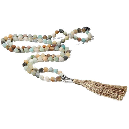 🧭 THE TRAVELER'S COLLECTION: 108 Stone Minimalist Mala