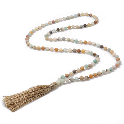 🧵 THE ARTISAN KNOT: Hand-Knotted Semi-Precious Mala
