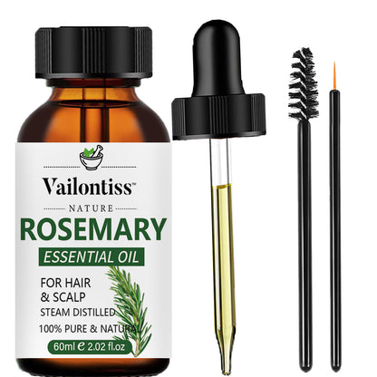 Rosemary Hair Growth Oil 60ml - Clinical-Grade Scalp Treatment