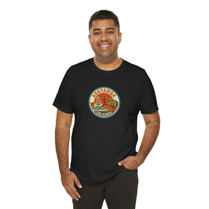 Ashtanga Orlando Yoga T-Shirt — Retro Orlando Studio Tee