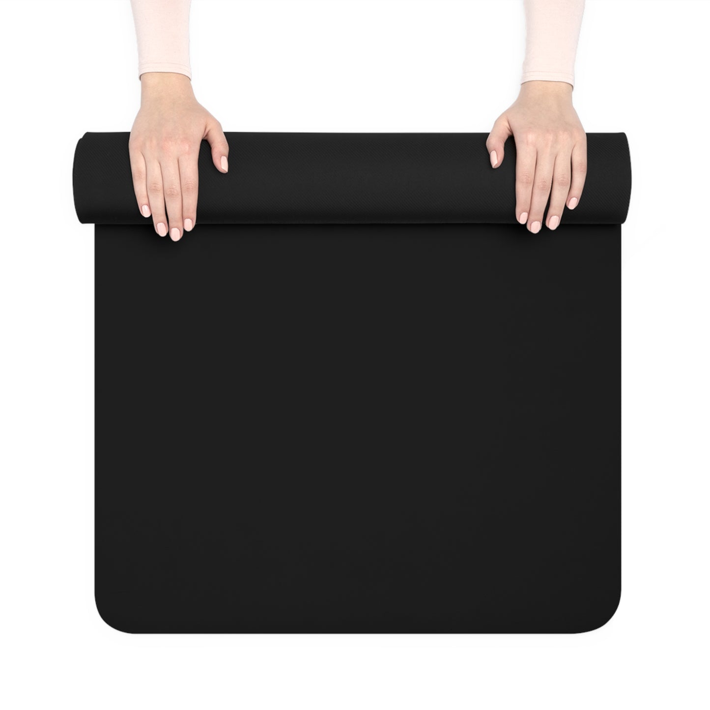 Elevate Your Flow: Premium Rubber Yoga Mat with Geometric Precision