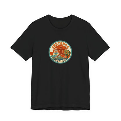 Ashtanga Orlando Yoga T-Shirt — Retro Orlando Studio Tee