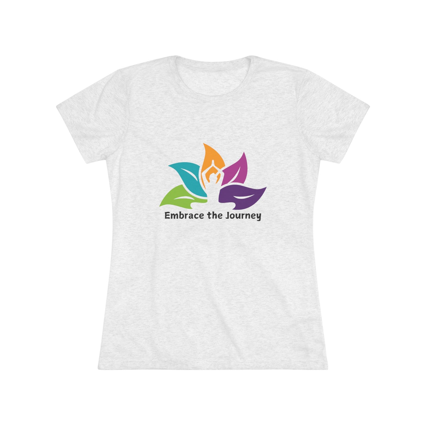 Embrace the Journey Women's Triblend Tee: Your New Go-To for Mindful Living