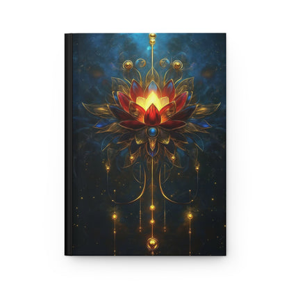 Mystic Lotus Mandala Hardcover Journal | Matte