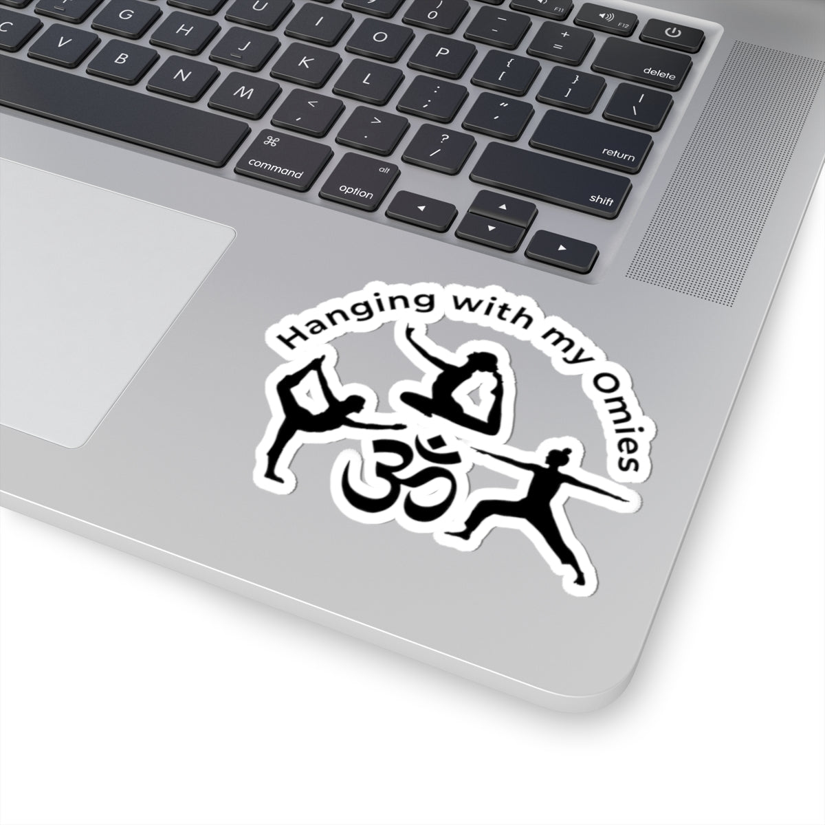 Hanging with My Omies: Your Zen Circle Kiss-Cut Sticker