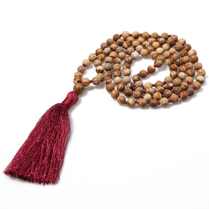 🧵 THE ARTISAN KNOT: Hand-Knotted Semi-Precious Mala