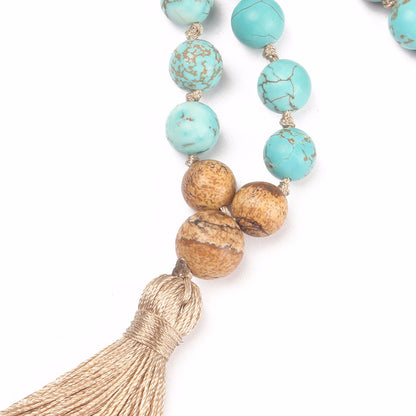 🧵 THE ARTISAN KNOT: Hand-Knotted Semi-Precious Mala