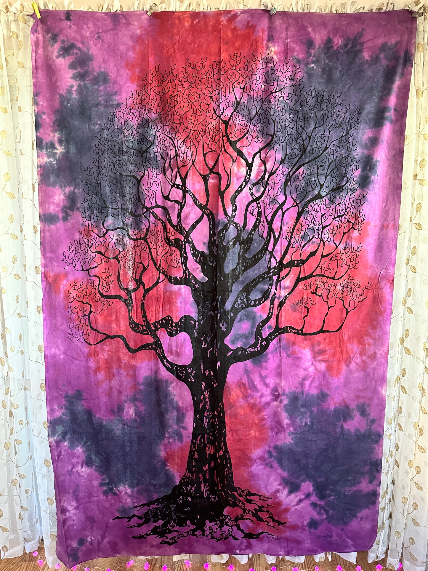 Tree of Life Artisan Tapestry — Unique Sacred Wall Art