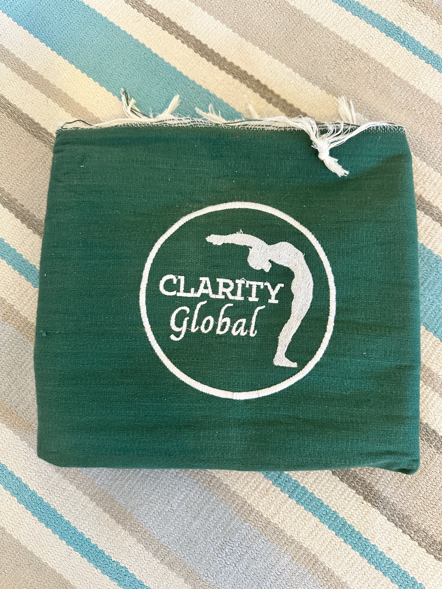 Experience Grounding &amp; Serenity with Our Organic Indian Hemp Yoga Rug