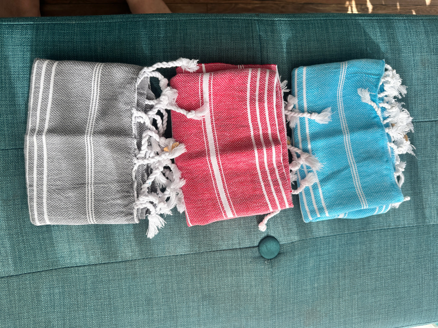 100% Cotton Turkish Towel - Yoga Towel, Large Dish Towel