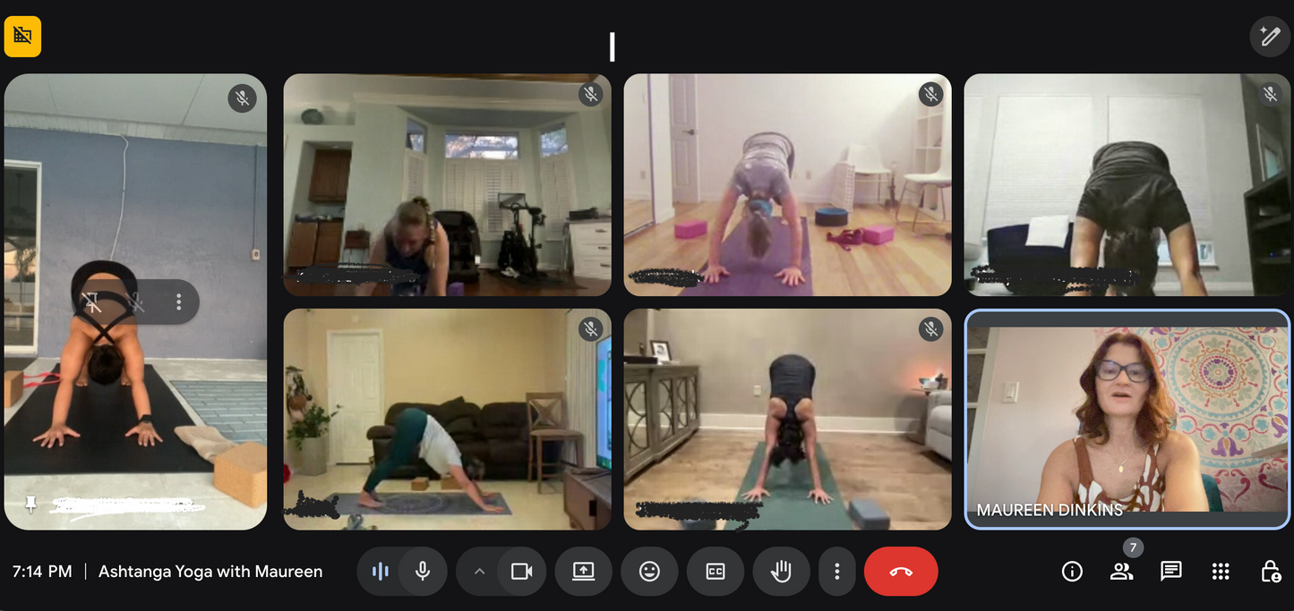 Online Ashtanga Led Primary Series | Mon/Wed 6:30p EST (Priced per month)