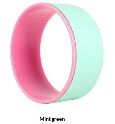 High-Density EVA Yoga Wheel Home Pilates Circle Backbend Aid Beginner Spinal Release Rolling Trainer