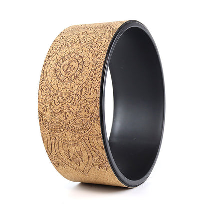 Simple Cork Yoga Wheel