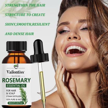 Rosemary Hair Growth Oil 60ml - Clinical-Grade Scalp Treatment