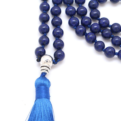✨ The Ritual: Blue Sandstone Mala