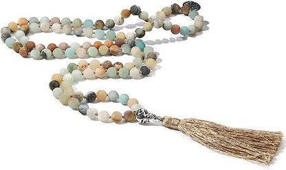 🧭 THE TRAVELER'S COLLECTION: 108 Stone Minimalist Mala