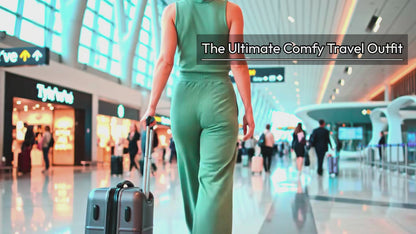 Women’s Drawstring Wide-Leg Lounge Jumpsuit — Soft Cotton Blend Sleeveless Romper